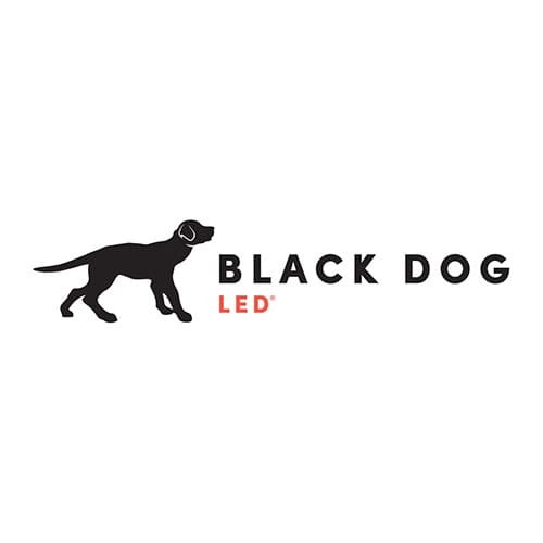 Black Dog LED logo