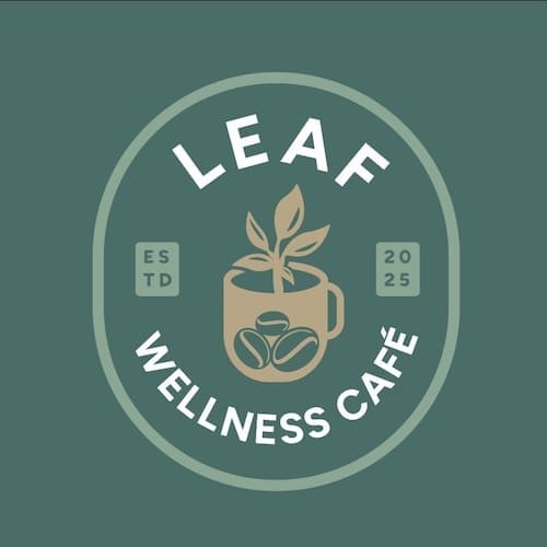 Leaf Wellness Cafe logo