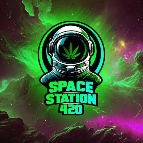Space Station 420 logo
