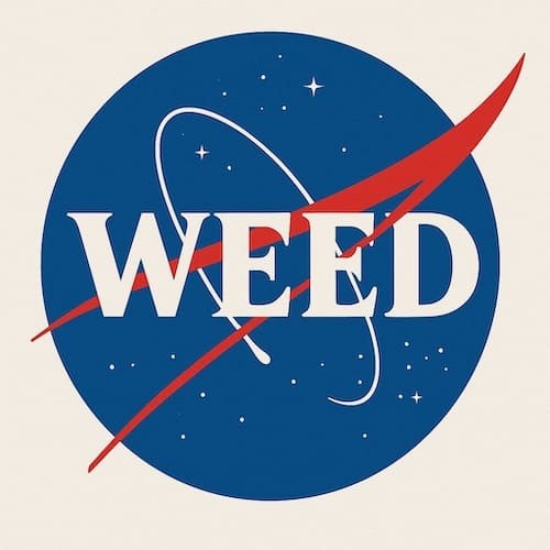 Space Weed logo