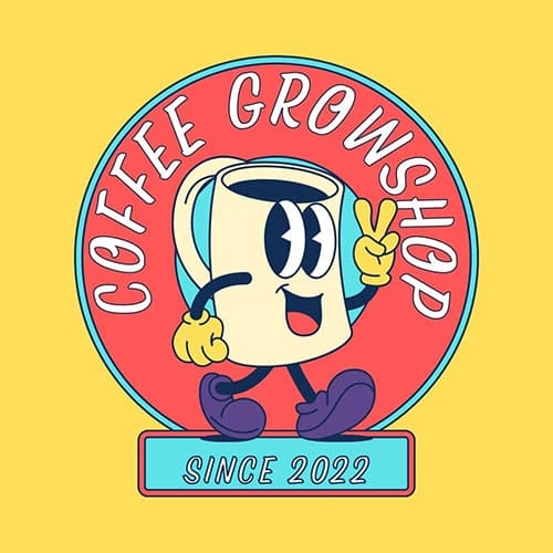 The Coffee Growshop logo