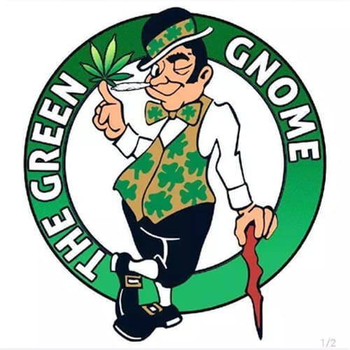 The Green Gnome logo