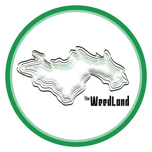 The Weedland logo